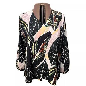Dloreuk. Size 2X. Aloha Hawaiian Cruise Leaf Pullover B114